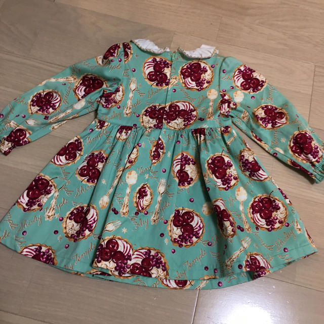 キッズ服女の子用(90cm~)新品　シャーリーテンプル　110 タルトワンピース