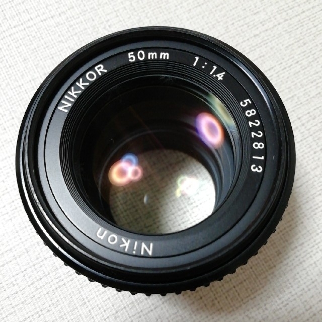 フィルムカメラ【並〜良品】ニコン ニッコールレンズ Nikkor 50mm F1.4