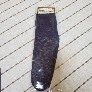 チュチュアンナ(tutuanna)のtutuanna ドットシースルーソックス NAVY(ソックス)