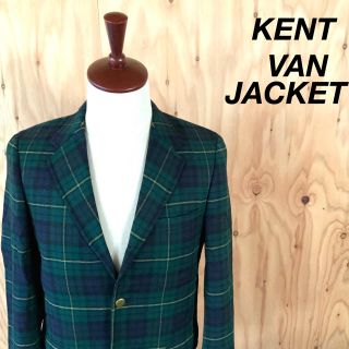 ヴァンヂャケット(VAN Jacket)の90s Kent VAN jac アイビーフレッピー タータンチェックテーラード(テーラードジャケット)