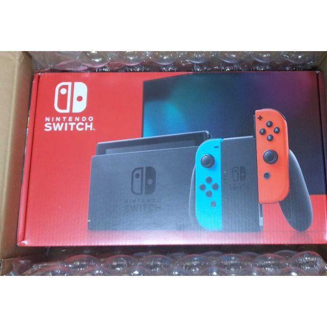 少し箱イタミ有り 新品 新型 Nintendo Switch ネオン