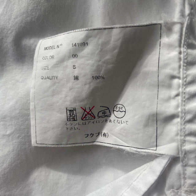 YAECA(ヤエカ)のYAECA comfort shirt  S ホワイト standard fit メンズのトップス(シャツ)の商品写真