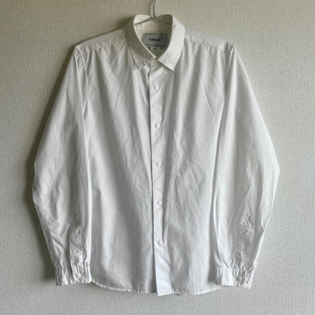 YAECA(ヤエカ)のYAECA comfort shirt  S ホワイト standard fit メンズのトップス(シャツ)の商品写真