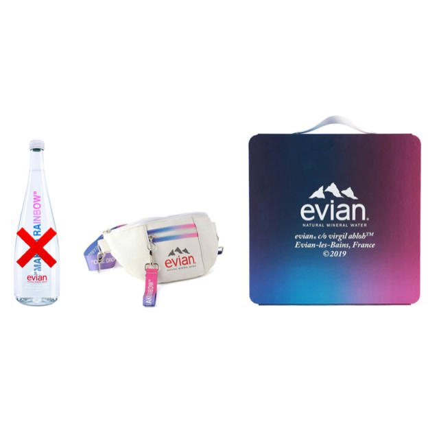 EVIAN SPECIAL BOX VIRGIL ABLOH - ボディバッグ/ウエストポーチ