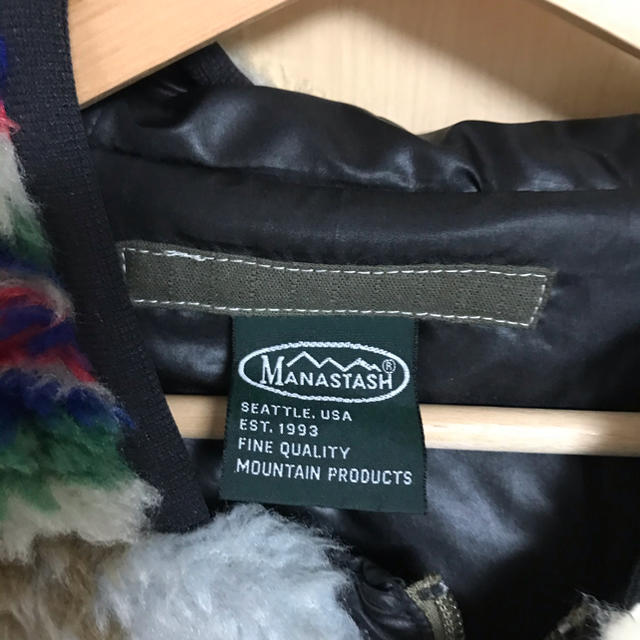 MANASTASH ダッフル ボアコート メンズのジャケット/アウター(ダッフルコート)の商品写真