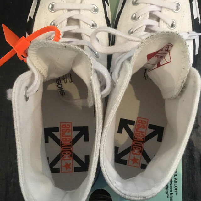 新作入荷限定SALE OFF-WHITE off-white converseの通販 by M's shop｜オフホワイトならラクマ 