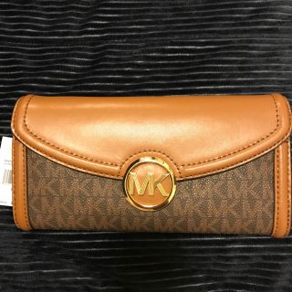 マイケルコース(Michael Kors)のマイケルコース  長財布　ブラウン(財布)