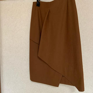 ダイアグラム巻きタイトスカート(ひざ丈スカート)