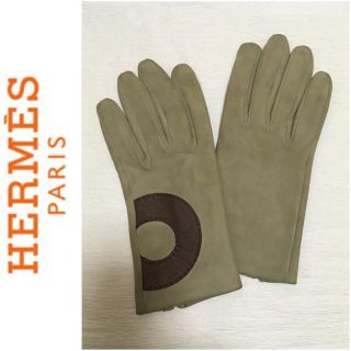 エルメス(Hermes)のHERMES レザーグローブ 手袋(手袋)