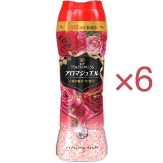 ハピネス(Happiness)のレノア アロマジュエル ダイアモンドフローラル (520ml 6本セット)(洗剤/柔軟剤)