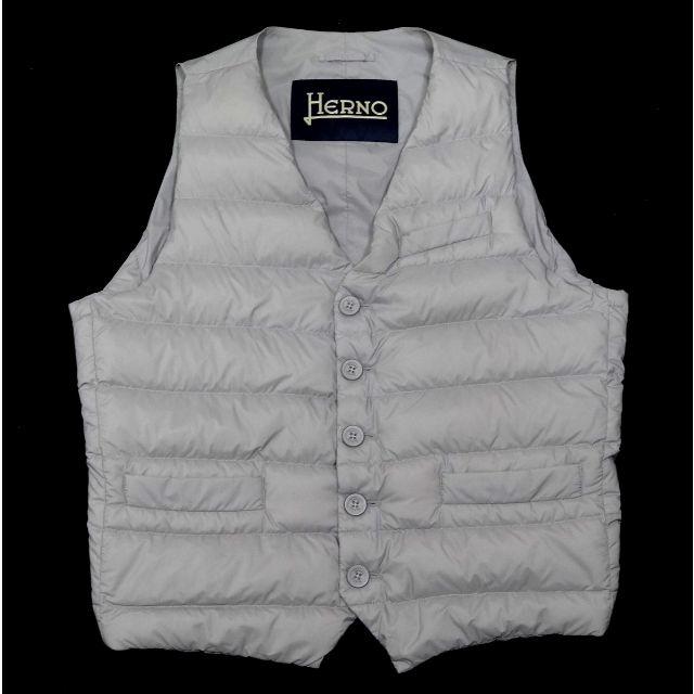 HERNO(ヘルノ)の国内正規品 ヘルノ HERNO ダウンジレ インナーダウン ベスト 50 メンズのジャケット/アウター(ダウンベスト)の商品写真