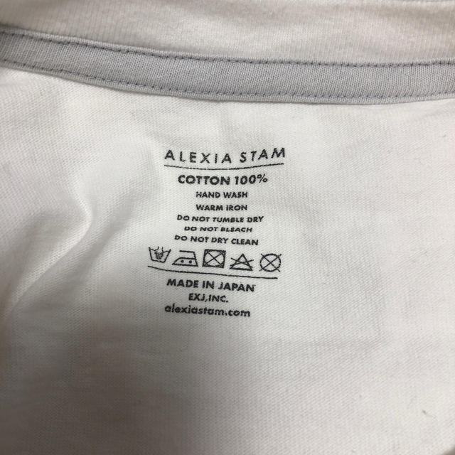 ALEXIA STAM(アリシアスタン)のALEXIA STAM Tシャツ レディースのトップス(Tシャツ(半袖/袖なし))の商品写真