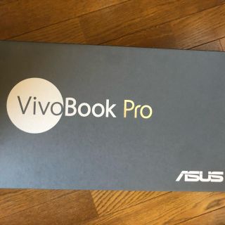 エイスース(ASUS)のvivobook pro gtx1050搭載　ゲーミングノート　ゲーミングpc(ノートPC)