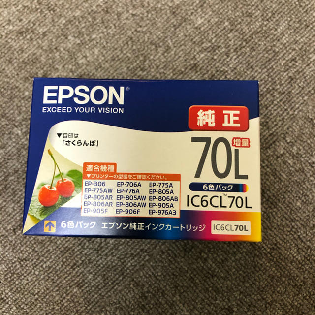 EPSON カラリオ　純正インク