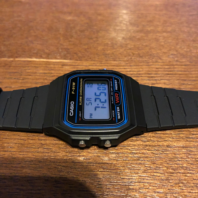 CASIO(カシオ)のCASIO F-91W メンズの時計(腕時計(デジタル))の商品写真