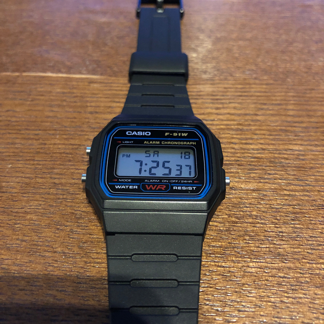 CASIO(カシオ)のCASIO F-91W メンズの時計(腕時計(デジタル))の商品写真
