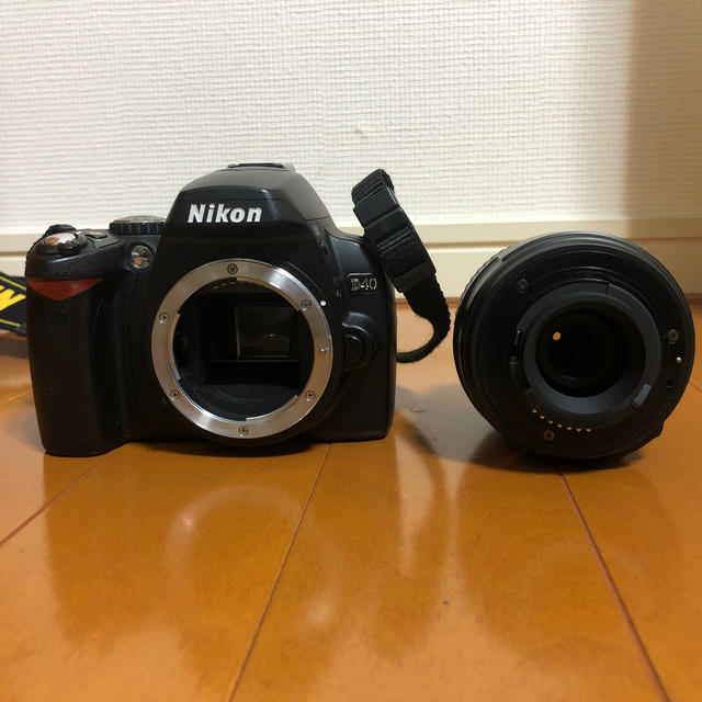 Nikon D40 レンズキット【美品】スマホ/家電/カメラ