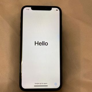 アップル(Apple)のiPhoneX 256GB SIMロック解除済み(スマートフォン本体)