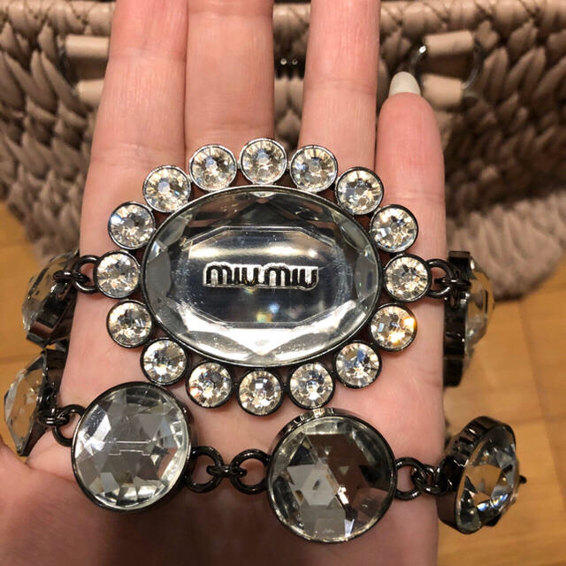 miumiu(ミュウミュウ)のぴぴたんさん専用miumiu クリスタル 3way ショルダーバッグ レディースのバッグ(ショルダーバッグ)の商品写真