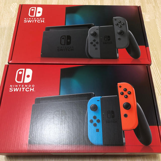 ふるさと割】 Switch Nintendo - 新品未使用品 2台セット グレー + ...