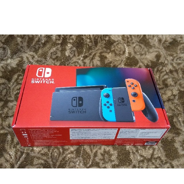新品未開封 任天堂 Nintendo Switch スイッチ本体 ネオン青赤