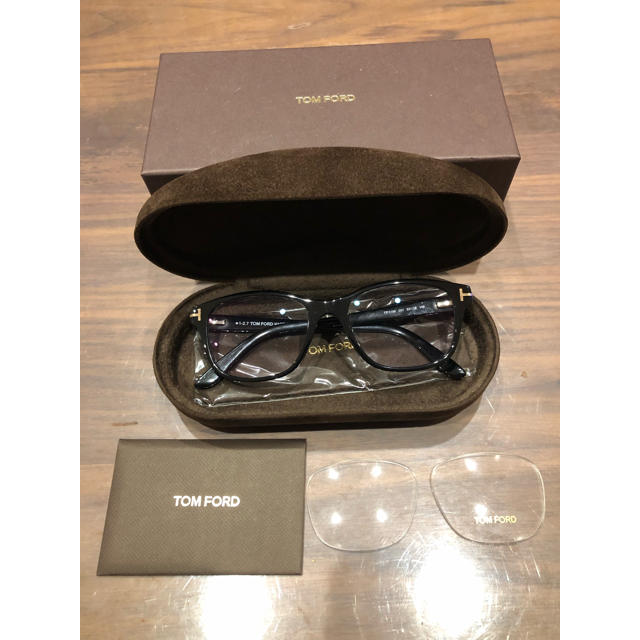 メンズトムフォード TOM FORD ブルーライトカット モデル:TF5196 美品