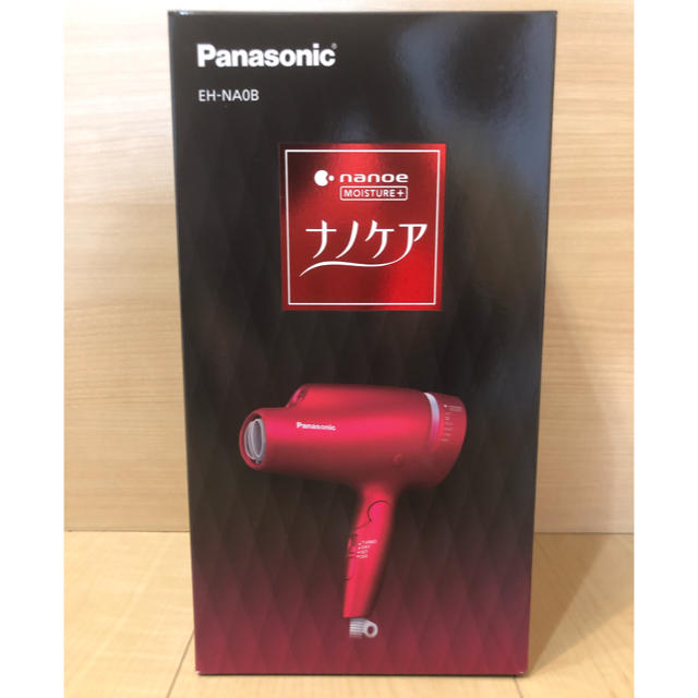 Panasonic(パナソニック)のパナソニック ヘアードライヤー ナノケア EH-NA0B-RP スマホ/家電/カメラの美容/健康(ドライヤー)の商品写真