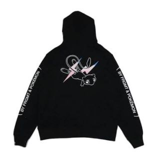 フラグメント(FRAGMENT)のfragment pokemon P151I hoodie 黒　lサイズ(パーカー)