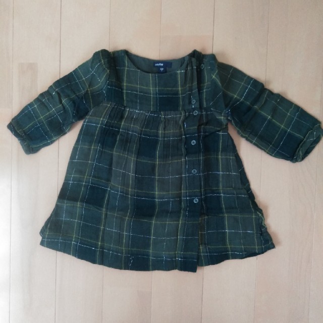 babyGAP(ベビーギャップ)のキッズ　女の子　ワンピース2枚セット キッズ/ベビー/マタニティのキッズ服女の子用(90cm~)(ワンピース)の商品写真