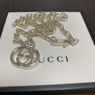 グッチ(Gucci)の美品　新作インターロッキングネックレス(ネックレス)