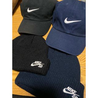 ナイキ(NIKE)のNIKE フィッシャーマンビーニー×2 キャップ×2(ニット帽/ビーニー)