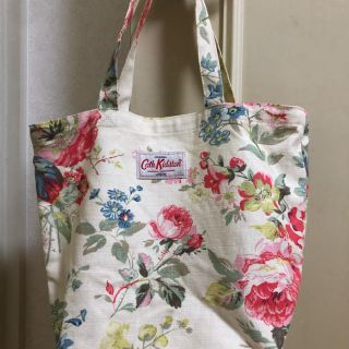 キャスキッドソン(Cath Kidston)の 本日のみのお値下げ美品◆キャスキッドソン◆コットンリネントートバッグ(トートバッグ)