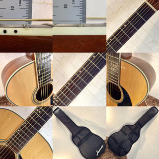 James JD350 アコースティックギター　本体　ブラック　弦高調整済み
