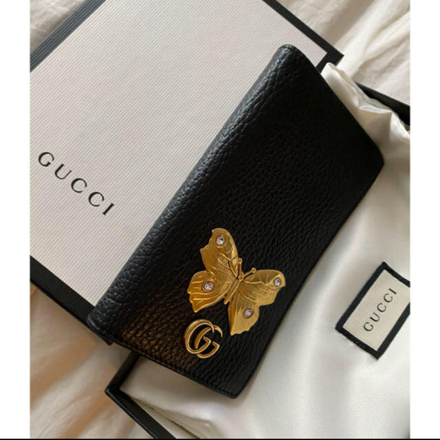 Gucci(グッチ)のGUCCI iPhoneケース 箱あり スマホ/家電/カメラのスマホアクセサリー(iPhoneケース)の商品写真