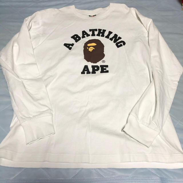 A BATHING APE(アベイシングエイプ)のA BATHING APE アベイシングエイプ　BAPE ロンT カットソー メンズのトップス(Tシャツ/カットソー(七分/長袖))の商品写真