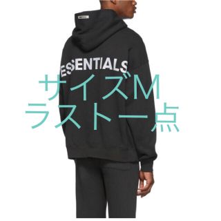 フィアオブゴッド(FEAR OF GOD)の新品 新作 fog ESSENTIALS hoodie パーカー ブラック(パーカー)