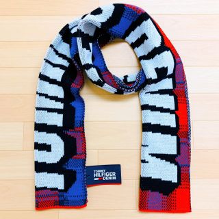 トミーヒルフィガー(TOMMY HILFIGER)の超レア品！★Tommy Hilfiget US限定発売ビッグロゴロングマフラー(マフラー)