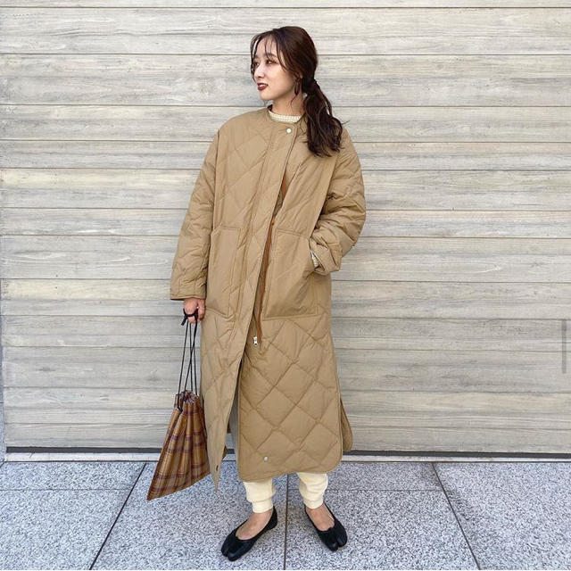 TODAYFUL(トゥデイフル)のTODAYFUL Quilting Down Coat レディースのジャケット/アウター(ダウンコート)の商品写真