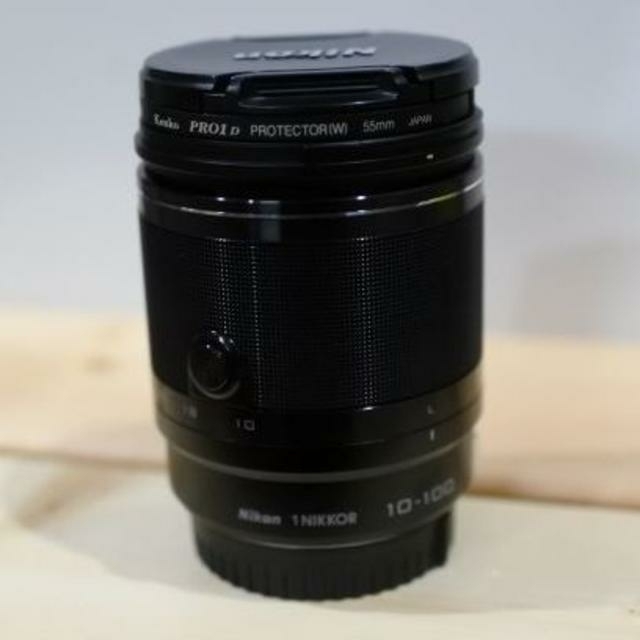 Nikon(ニコン)の【中古実用品】ニコン 1 NIKKOR VR 10-100mm f/4-5.6 スマホ/家電/カメラのカメラ(レンズ(ズーム))の商品写真