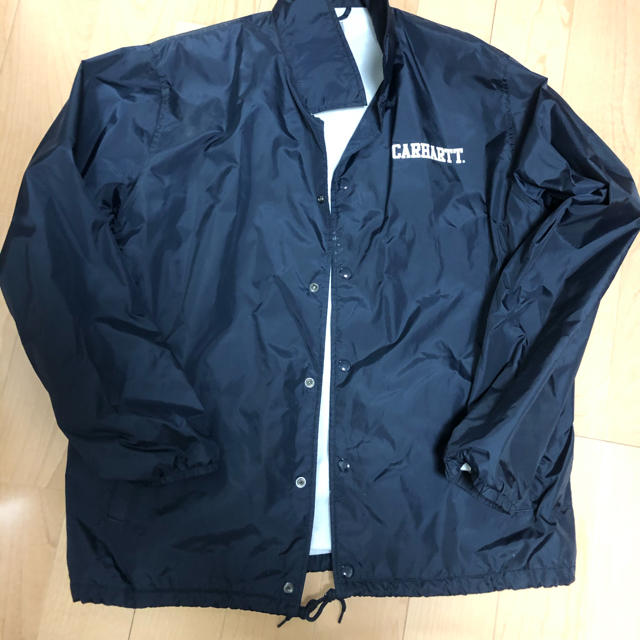 carhartt(カーハート)のカーハート ネイビー　L コーチジャケット メンズのジャケット/アウター(ナイロンジャケット)の商品写真