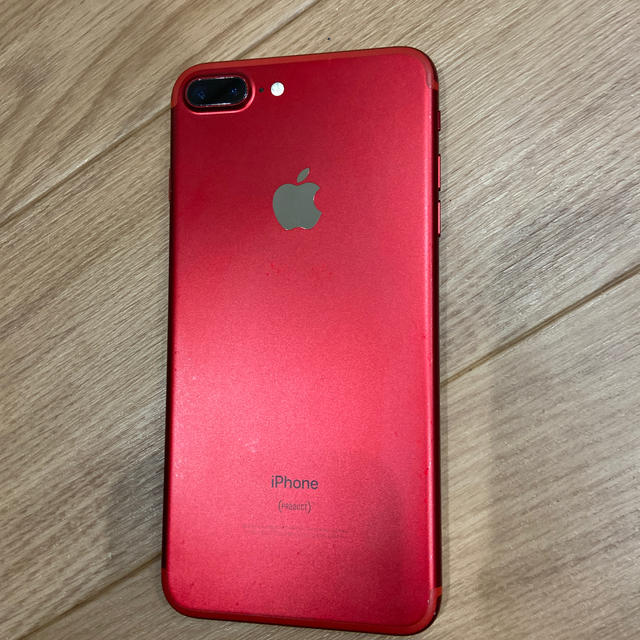 iPhone 7Plus 256GB REDスマホ/家電/カメラ