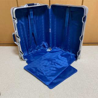 RIMOWA - 廃盤希少☆人気☆青ロゴ☆リモワ シルバーインテグラル 63L 2