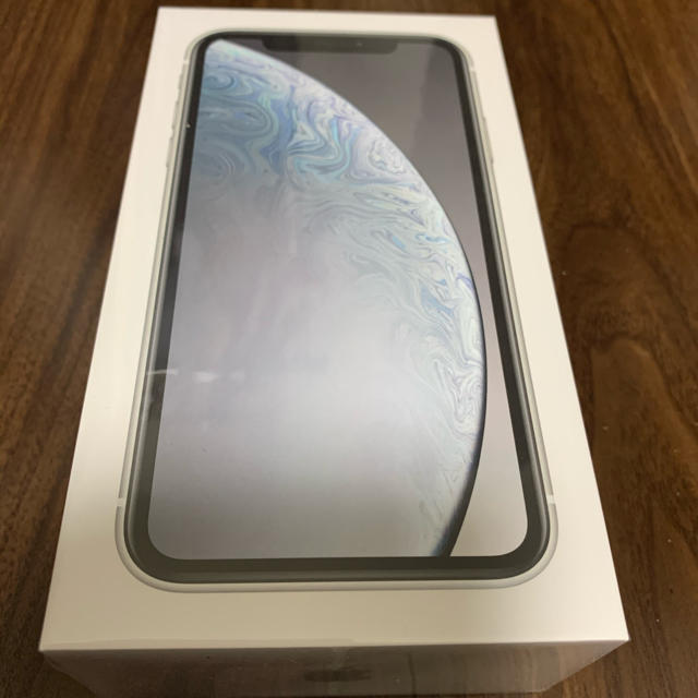 未開封 iPhone XR White 64GB