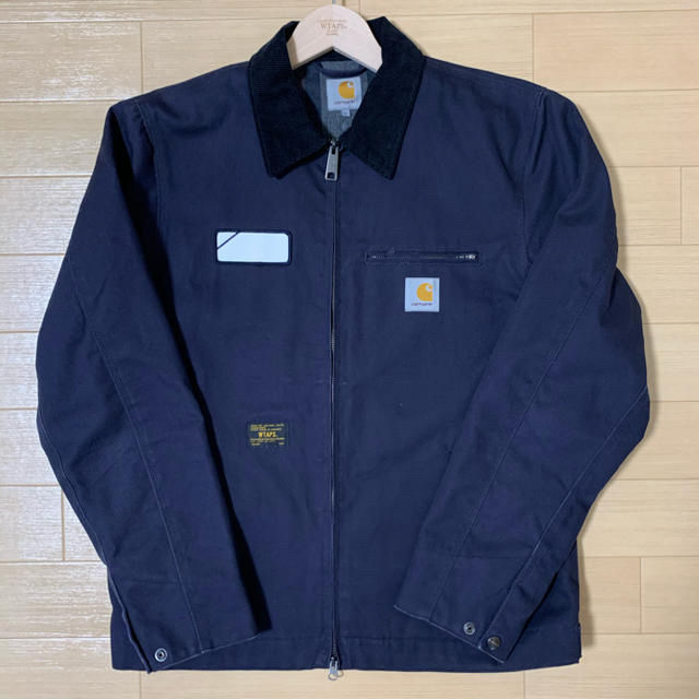 W)taps(ダブルタップス)のWTAPS x CARHARTT DETROIT JACKET 最安値 希少L メンズのジャケット/アウター(ブルゾン)の商品写真