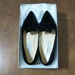 ジミーチュウ(JIMMY CHOO)のJIMMY CHOO ジミーチュウGALAガラ フラットシューズ(バレエシューズ)