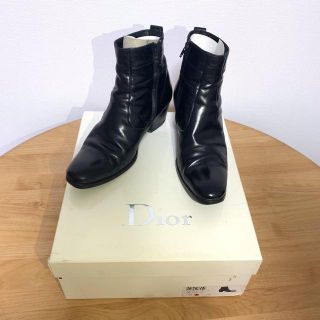 DIOR HOMME - DIOR HOMME ヒールブーツ 黒41の通販 by riry