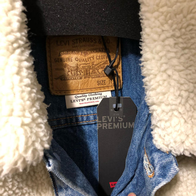 Levi's(リーバイス)のLevi'sリーバイスデニムボアジャケットTAKUYA着用 メンズのジャケット/アウター(Gジャン/デニムジャケット)の商品写真