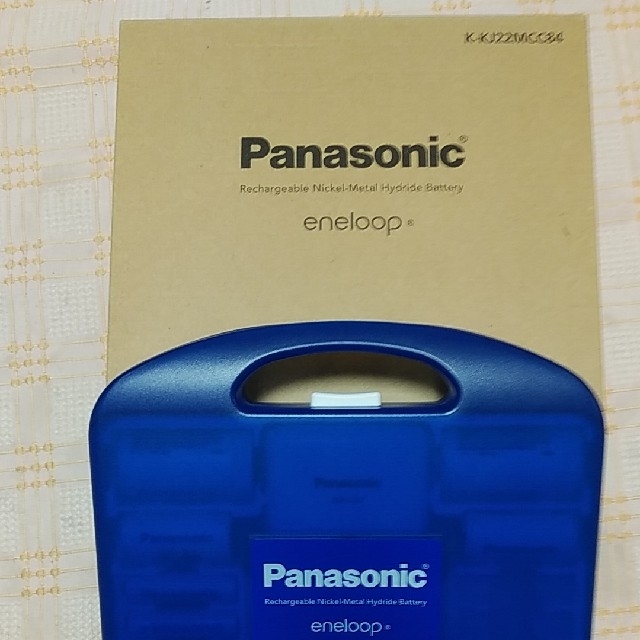 Panasonic(パナソニック)のエネループ充電器セット スマホ/家電/カメラのスマートフォン/携帯電話(バッテリー/充電器)の商品写真