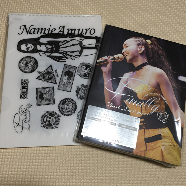 クリアファイル付 安室奈美恵 Finally 札幌 DVD 初回限定版