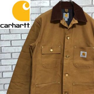 カーハート(carhartt)の【カーハート】ダック地 カバーオール ストライプインナー(ブルゾン)